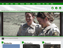 Tablet Screenshot of pacificfisheryofficers.org